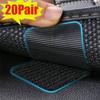 Наклейки для фиксации ковров Двусторонние высокоадгезивные напольные коврики Фиксаторы для бытовых ковриков Нескользящие автомобильные аксессуары