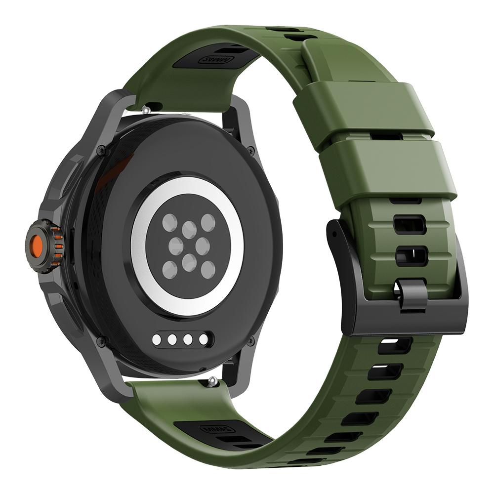 Для часов Ticwatch Pro 5/5 Enduro Ремешок 24 мм Силиконовый ремень Для Garmin Venu X1/COROS NOMAD Для часов Zeblaze Ares 3