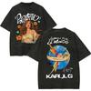 Vintage Karol G Tropicoqueta Tour 2026 Graphic T-shirt Men Women Printed Tee Summer Casual Fashion Clothing Tops High Quality Streetwear