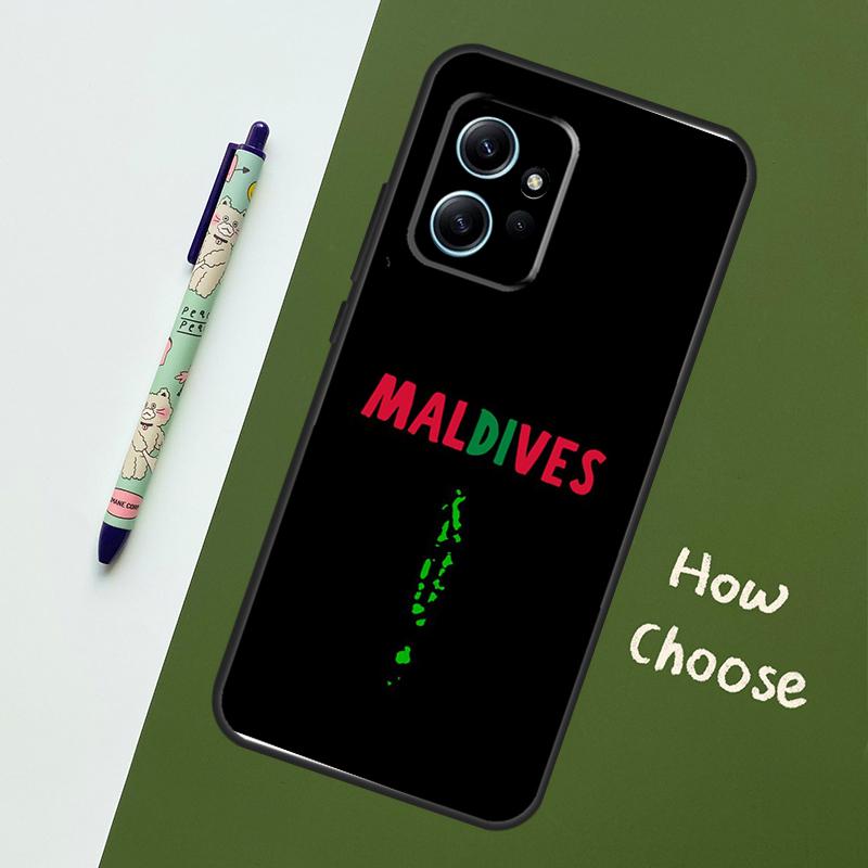 Паспорт Мальдив для Xiaomi Redmi Note 12S 11S 10S 9S Note 12 8 9 10 11 Pro Чехол для телефона Redmi 12 9 C 10C