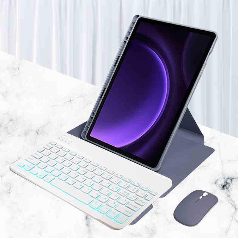 Планшет Леново М11 (11") Чехол-клавиатура Bluetooth 2024 года с защитой, поворачивающейся на 360°