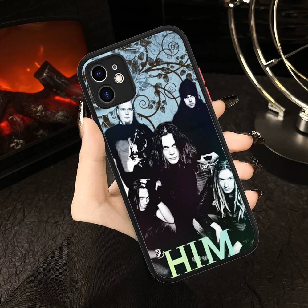 Band His Infernal Majesty Phone Case For IPhone 11 12 13 14 15 16 Pro Plus X XS MAX Matte Bumper Shockproof Cover