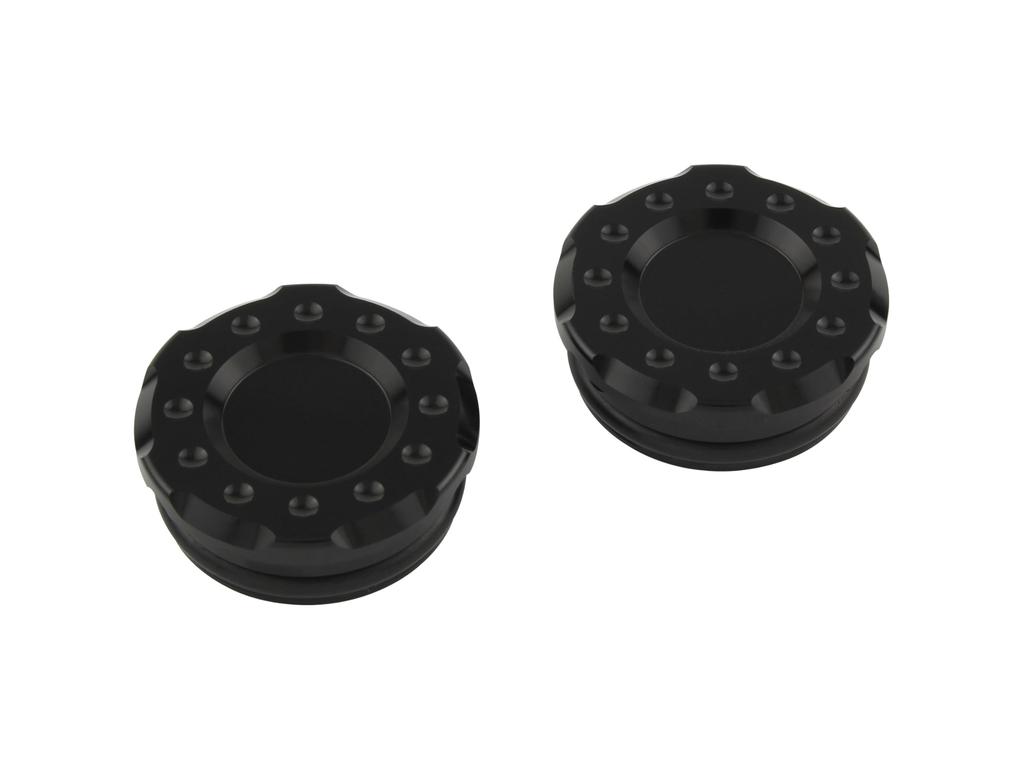 POSH FAITH Motorcycle Frame Center Cap for Z900RS/CAFE (2018-2024), Black, 132375-06