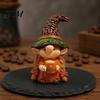 Coffee Bar Accessories Gnome Ornaments, Cute Resin Figurines, Decorative Tabletop Decorations Centerpiece for Decor & Lovers Hand Painted Set