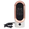 Space Heater 800W PTC Ceramic Fast Heating Quiet Portable Electric Desktop Heater for Bedroom
