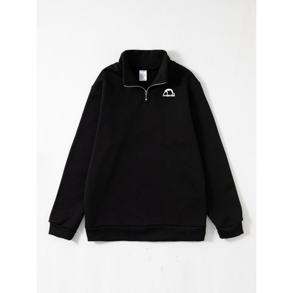 Мужской Белый Свитер С Принтом Манто С Круглым Вырезом На Молнии Спортивный Свободный Повседневный Уличный Стиль Осень Зима