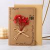 2025 Creative 3D Dried Flower Birthday & Thank You Card for Teachers
