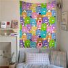 Care Cartoon BBears Movies Chart Tapestry Bohemian Wall Tapestries Mandala Wall Art Decor