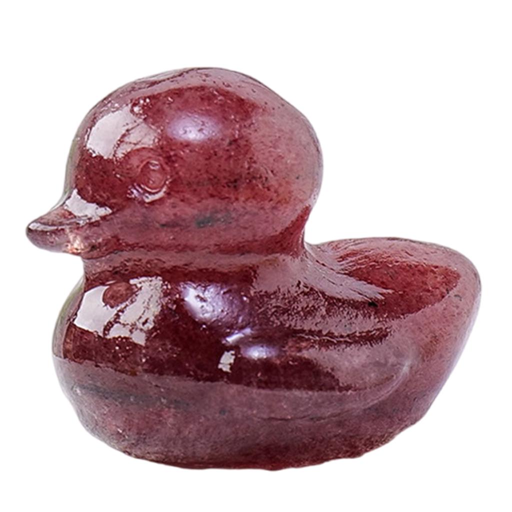 Авантюрин Кристалл Утка Статуэтки Миниатюрные Каменные Утки Статуэтки Для Домашнего Офиса Декора И Коллекционеров