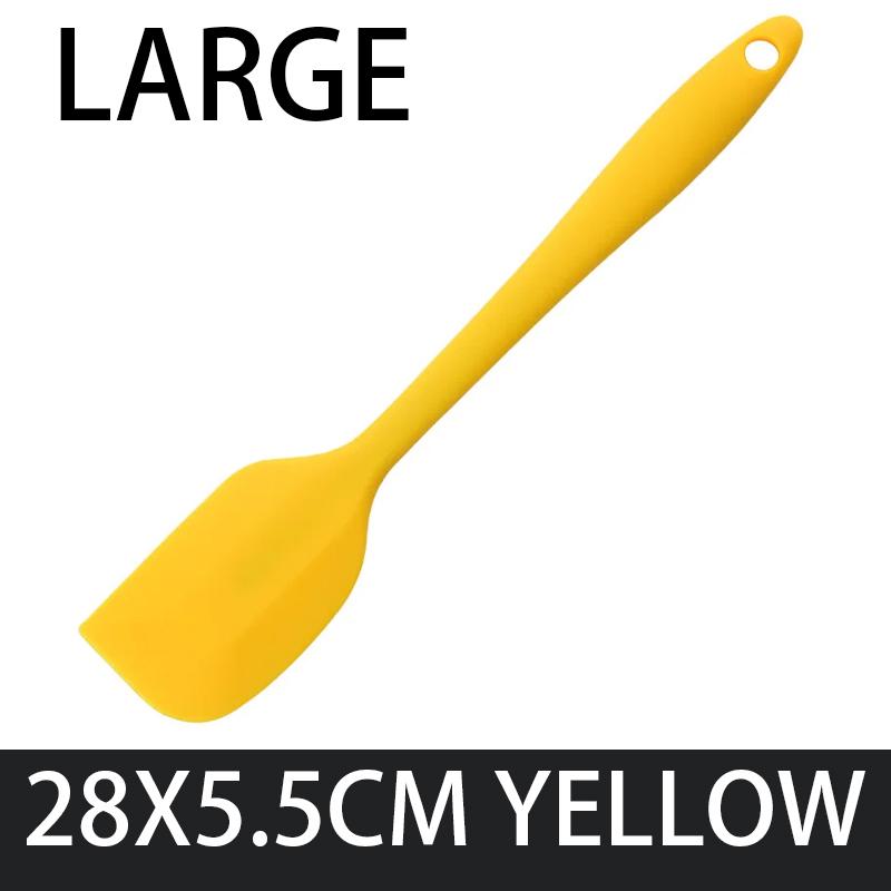 Силиконовые шпатели, резиновые шпатели, термостойкие антипригарные 8,3-дюймовые гибкие скребки для крема для торта, гаджет для приготовления пищи, посуда