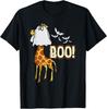 Giraffe Boo Halloween Costume Men Women  Unisex T-Shirt