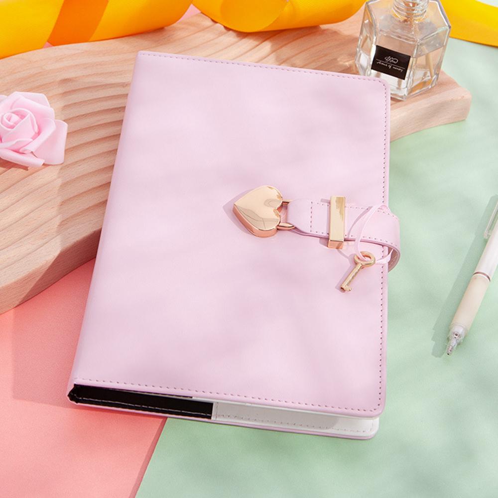 Блокнот для студентов колледжа формата А5/А6, кожаный блокнот с замком, протоколы деловых встреч, дневник, журнал путешествий, выдержки