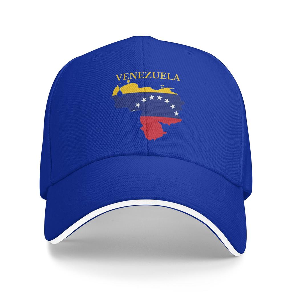 Unisex Venezuela Map Flag Venezuelan Outdoor Hat Sun Cap Casual Baseball Cap Golf Sunshade