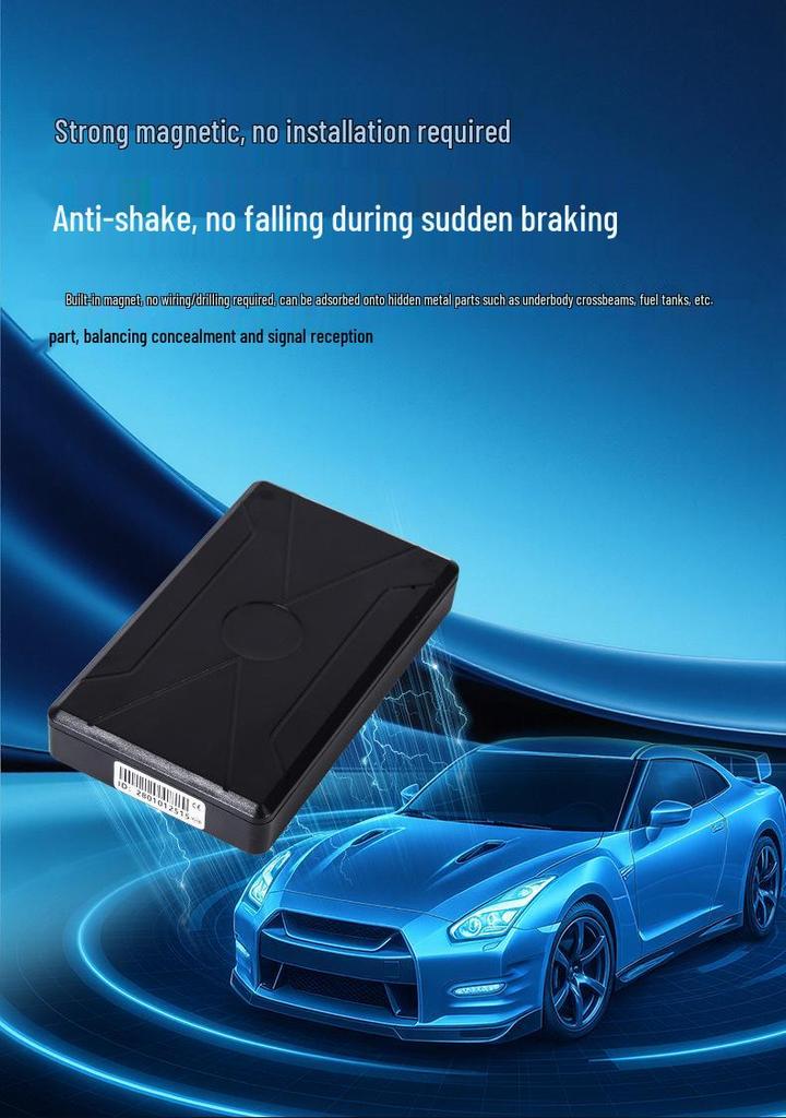 4G280 GPS Tracker: Wireless, Strong Magnetic Attachment, Real-Time Positioning, Long Standby, Remote Support
