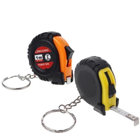 Линейка, стальная рулетка, брелок, мини-карманный измерительный инструмент