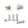 M1 M1.2 M1.4 M1.6 M2.5 M3 Metric Thread Machine Bolt Phillips Round Head Cross Screw Box Set 304 Stainless Steel  Assortment Kit