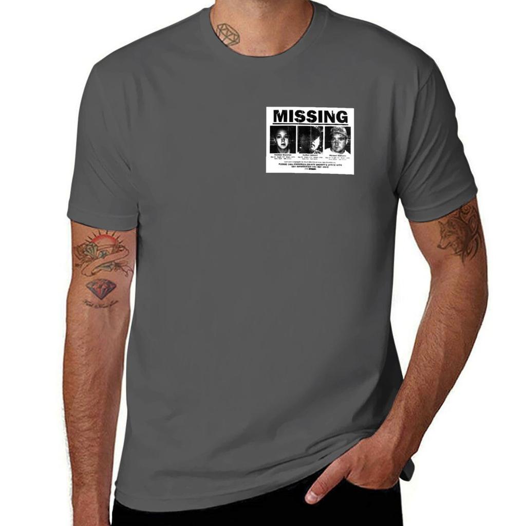 The Blair Witch Project Missing TShirt Outdoor Sports Short Sleeve Top
