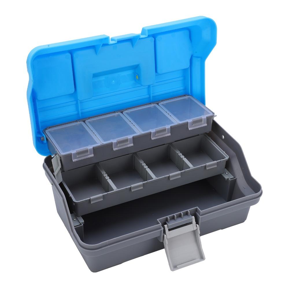 Ergonomic Handle Fishing Gear Box ABS Fishing Lure Box Saltwater Fishing