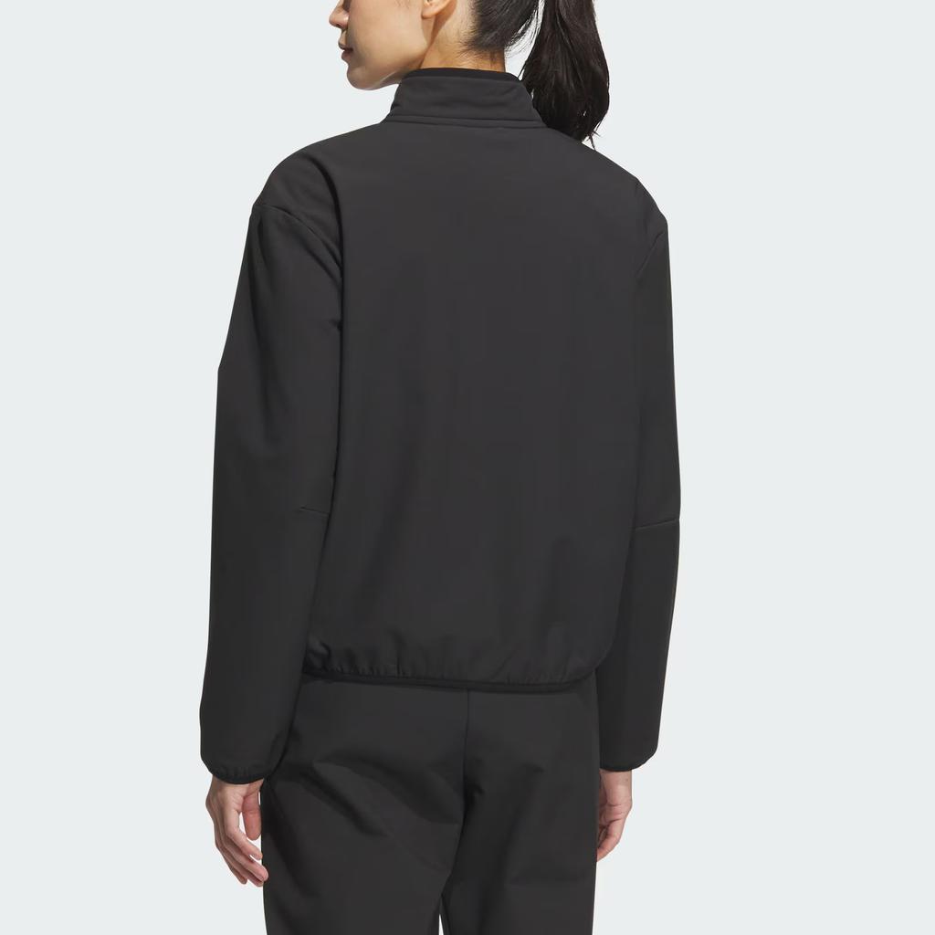 Adidas Cold.Rdy Climacool водонепроницаемая ветрозащитная теплая спортивная куртка с воротником-стойкой женские куртки черного цвета KA7075