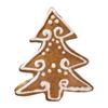 Steel Christmas tree cookie cutter 6.7 cm