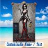Beach Towel Custom Name Text, Quick Dry Large Towel For Beach HomeCoraline Other Mother