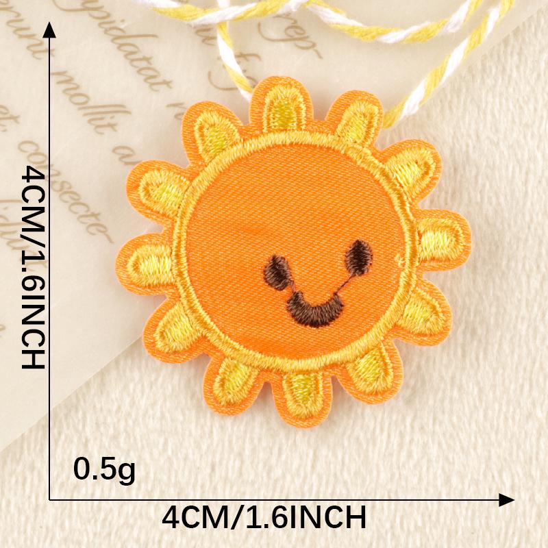 Нашивки с изображением мультяшных животных и фруктов для аксессуаров для одежды своими руками