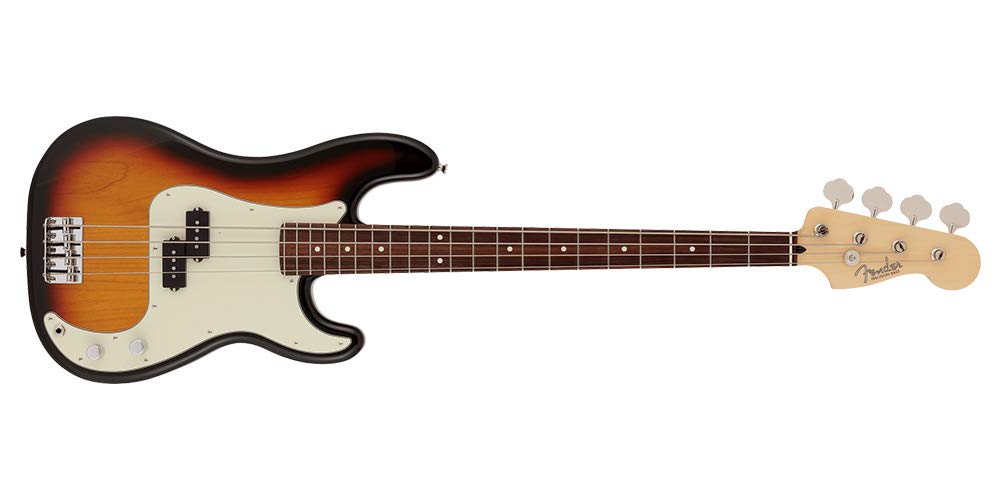 Fender Гибрид Fender Made in Japan II P Rosewood Sunburst Bass®, накладка на гриф, 3 цвета