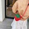 Infant Baby Kids Girls Bags Waist Bags Shoulder Bags Leather Cute Strawberry