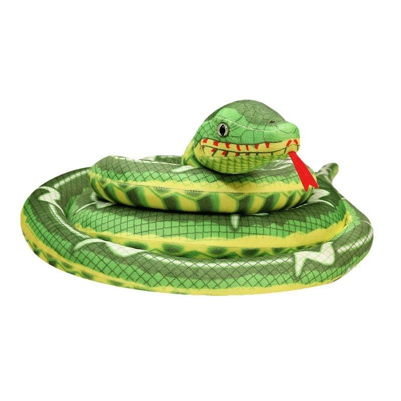 Snake Plush Simulated Toy Soft Filled Doll Room Decoration Children Gift Holiday