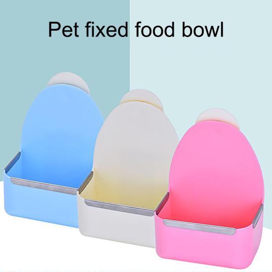 Кормушка Yousheng Anti-falling Anti-bite Edge Большая емкость PP Пластик Подвесная конструкция Миска для кролика Товары для домашних животных