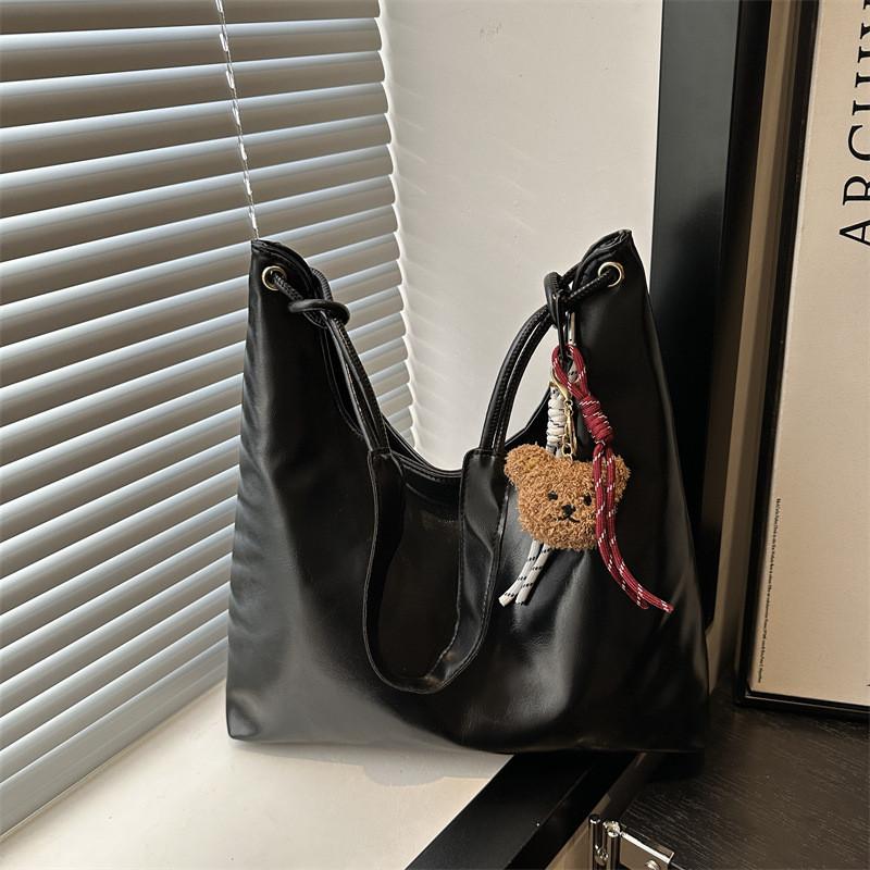 Large Tote Trendy Bag For Women With Minimalist Aesthetic And Convenient Phone Pocket