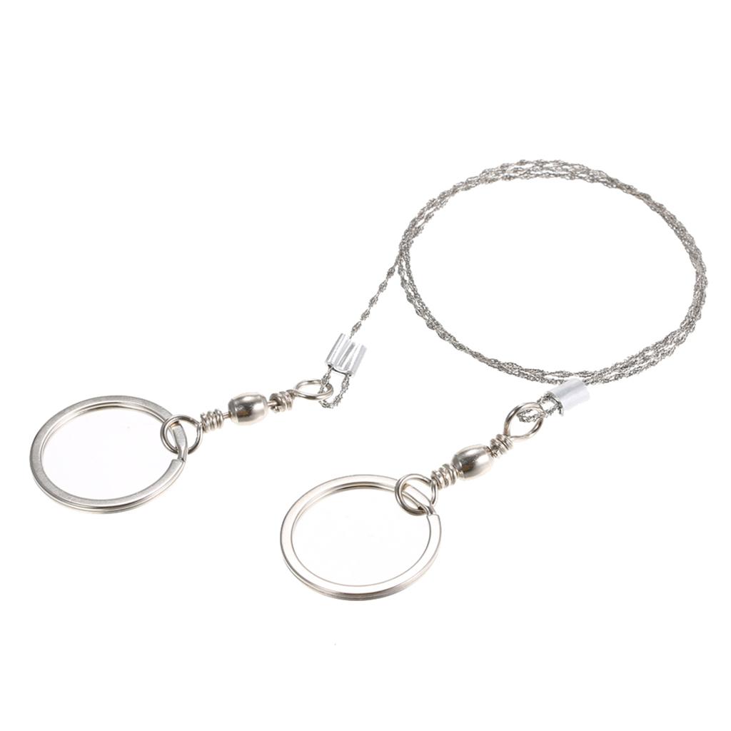 Наружное аварийное оборудование Набор инструментов для выживания Ручная карманная проволочная пила из нержавеющей стали для кемпинга, пешего туризма