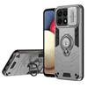 Чехол Armor для Huawei Honor X7B X8B с магнитным держателем из металла на 360°, выдвижной крышкой камеры и защитой от царапин на задней панели