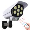 IP65 77 светодиодная камера солнечный свет датчик движения уличный настенный светильник перезаряжаемый регулируемый светодиодный прожектор для уличного сада