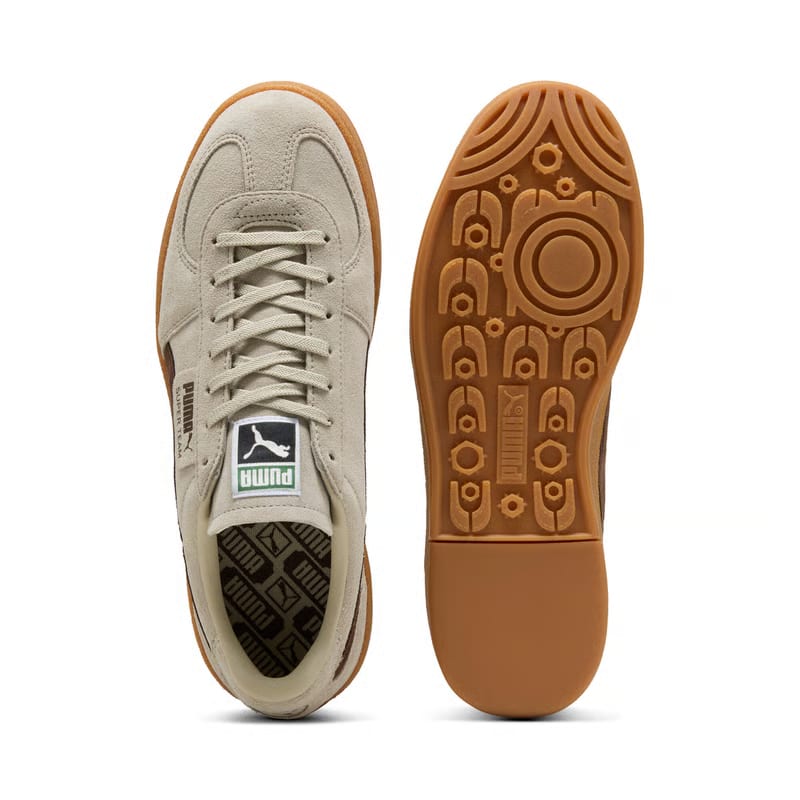 Puma SUPER TEAM Износостойкие Низкие Кеды для Скейтбординга Унисекс Серый Загар Тауп 403171-01