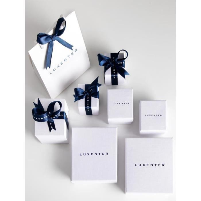 Boucles D'oreilles Buswa,en Zircone Brillant,rhodiées