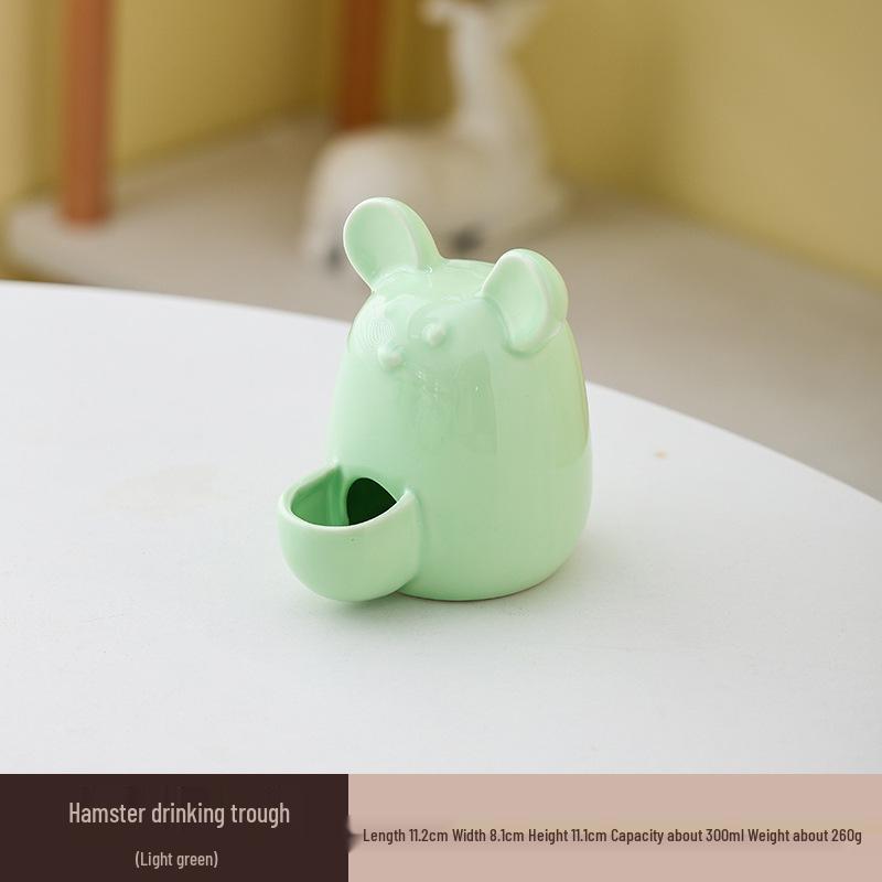 Охлаждающее керамическое убежище для хомяков: Летний приют и игровой домик