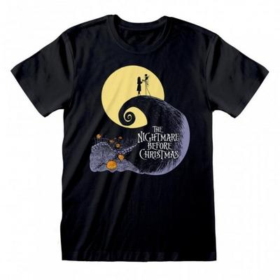 Nightmare Before Christmas Футболка с силуэтом унисекс для взрослых