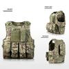 Kids Tactical Vest Multi-Pocket Adjustable Canvas Vest Outdoor Combat Vest for Boys Girls Role-Playing Hunting Game Training Gear