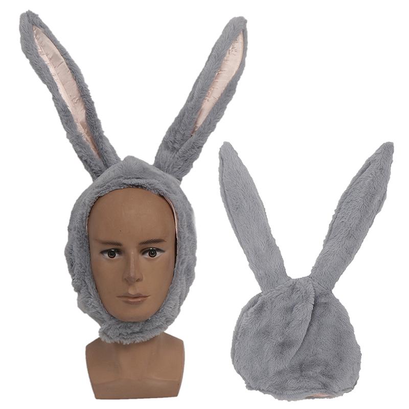 Шапка с ушками кролика, милый головной убор кролика, реквизит для выступлений