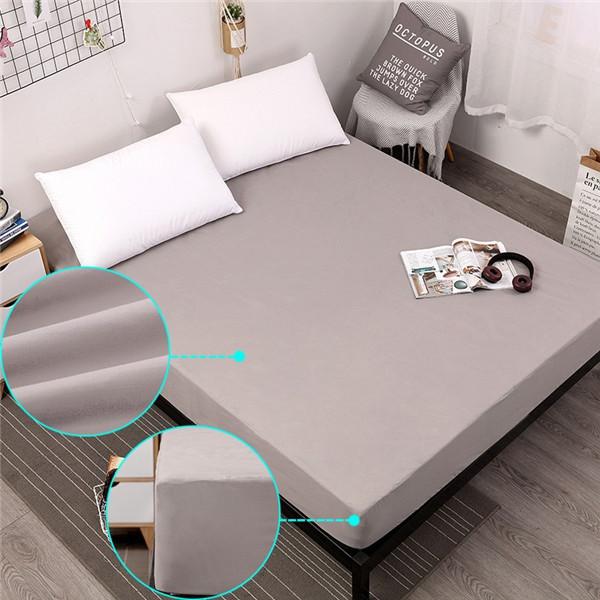 Multi Size Bedding Sheets Fitted Sheet Deep Pocket Bed Mattress Cover Quilted Mattress Protector Bed Cover No Pillowcase