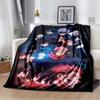 3D Print J-Jujutsu-K- Kaisen Anime Pattern Flannel Blanket,Multi-purpose Holiday Gift Blanket Warm And Soft Blankets All Seasons