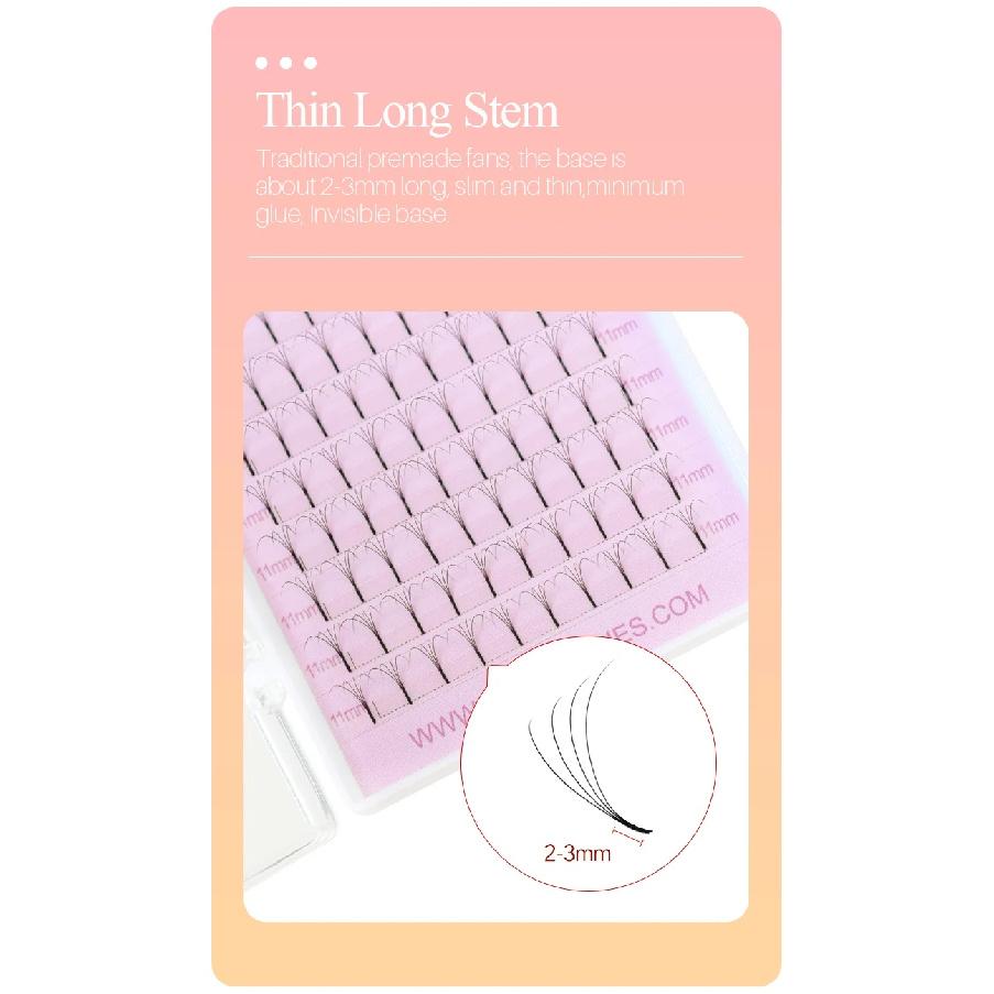 SONG LASHES Long Root Lashes Extensions Premade Volume Fans 2d/3d/4d/5d Faux Eye Lash Russian Volume Eyelash Extension