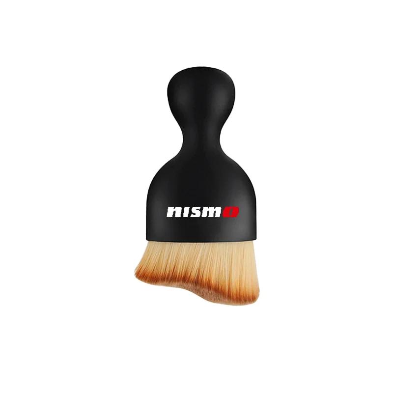 Car Interior Dust Sweeping Soft Brush Car Washing Tool For Nissan Nismo Patrol Maxima Qashqai J10 Juke Leaf Micra Sentra NOTE