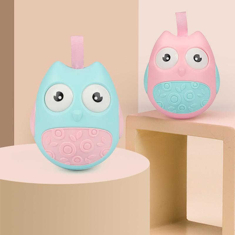 Infants And Toddlers 0-3 Years Old Baby Owl Tumbler Toy, Early Education Educational Baby Interactive Toy