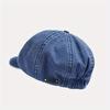 Джинсовые береты, однотонные регулируемые дышащие солнцезащитные кепки для газетчиков для мужчин и женщин, летние уличные туристические шапки