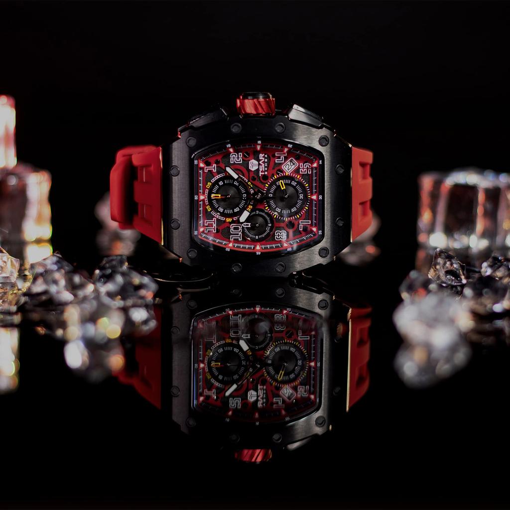 Часы TSAR BOMBA, наручные часы, водонепроницаемые, 5ATM, тип «тонно», часы Tokei, деловые, из нержавеющей стали, спортивные, роскошные, модные, повседневные, бочкообразные