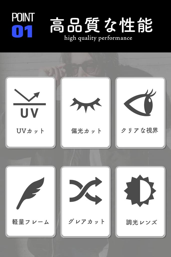 Фотохромные Поляризованные Солнцезащитные Очки Плоские Линзы Веллингтон Квадратные Мягкий Чехол Унисекс Очки Веллингтон Уличная Мода Зеленый [valeria]