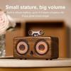 Ретро Настольный Bluetooth Динамик Новая Модель Сова Уличный Беспроводной Сабвуфер Звуковая Коробка Высокое Качество Звука
