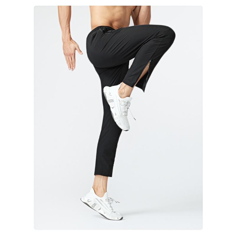 Летние мужские свободные модные повседневные тонкие эластичные спортивные брюки на все тело, мужские повседневные брюки, одежда для отдыха, брюки